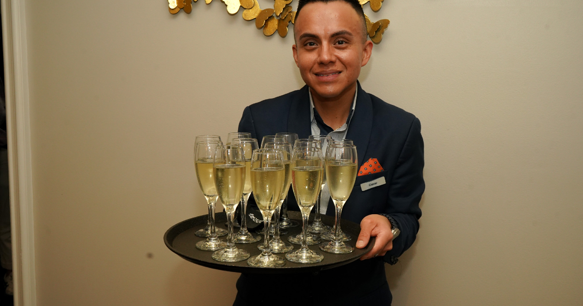 Retail Influencer Network's Shoptalk VIP Penthouse Cocktail Party hosted by Berns & Co. at Mandalay Bay, March 2026.