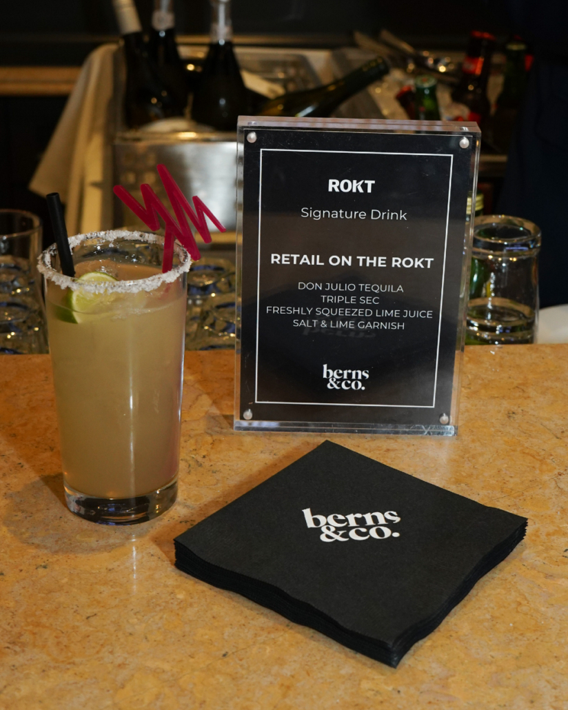 Retail Influencer Network's Shoptalk VIP Penthouse Cocktail Party hosted by Berns & Co. at Mandalay Bay, March 2026.