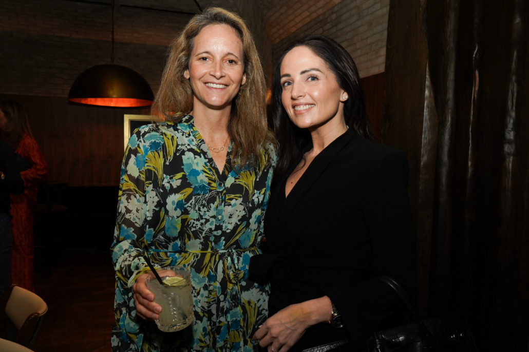 Pinterest's Kate Hamill with Anine Bing's Olivia Gentin Pinterest's Kate Hamill with Anine Bing's Olivia Gentin