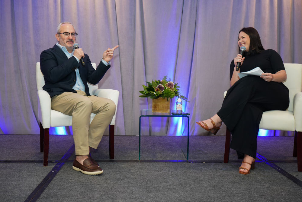 Brooklinen CEO and CNBC retail reporter Gabrielle Fonrouge at CartCon 2026 in Boca Raton, Fla.