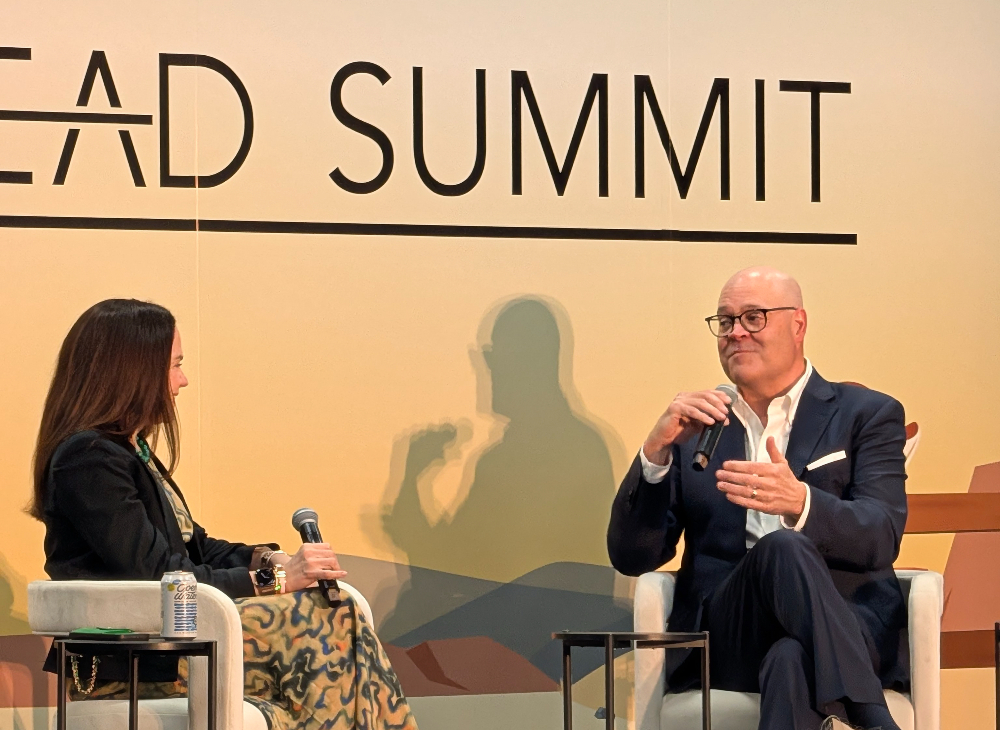 Sonia Lapinsky, Partner and Head of Fashion Retail at AlixPartners, and Patrick Walsh, COO of KnitWell Group, co-presented a featured session at The Lead Summit focusing on AI in retail. 
