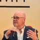 Patrick Walsh, COO of KnitWell Group, is interviewed by Sonia Lapinsky, Partner and Head of Fashion Retail at AlixPartners, at The Lead Summit in Manhattan, May 20, 2026.